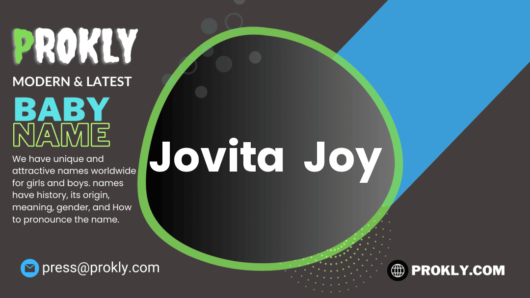 Jovita  Joy about latest detail